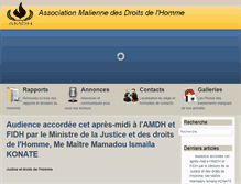 Tablet Screenshot of amdhmali.org